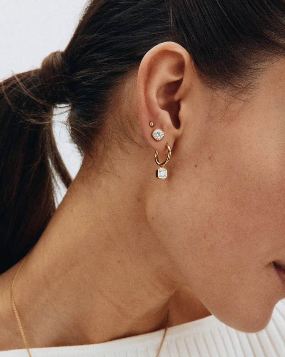 EDBLAD Gemma Studs Gold