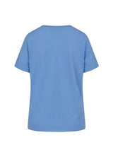 Coster Copenhagen T-Shirt with Wing Bright Sky Blue