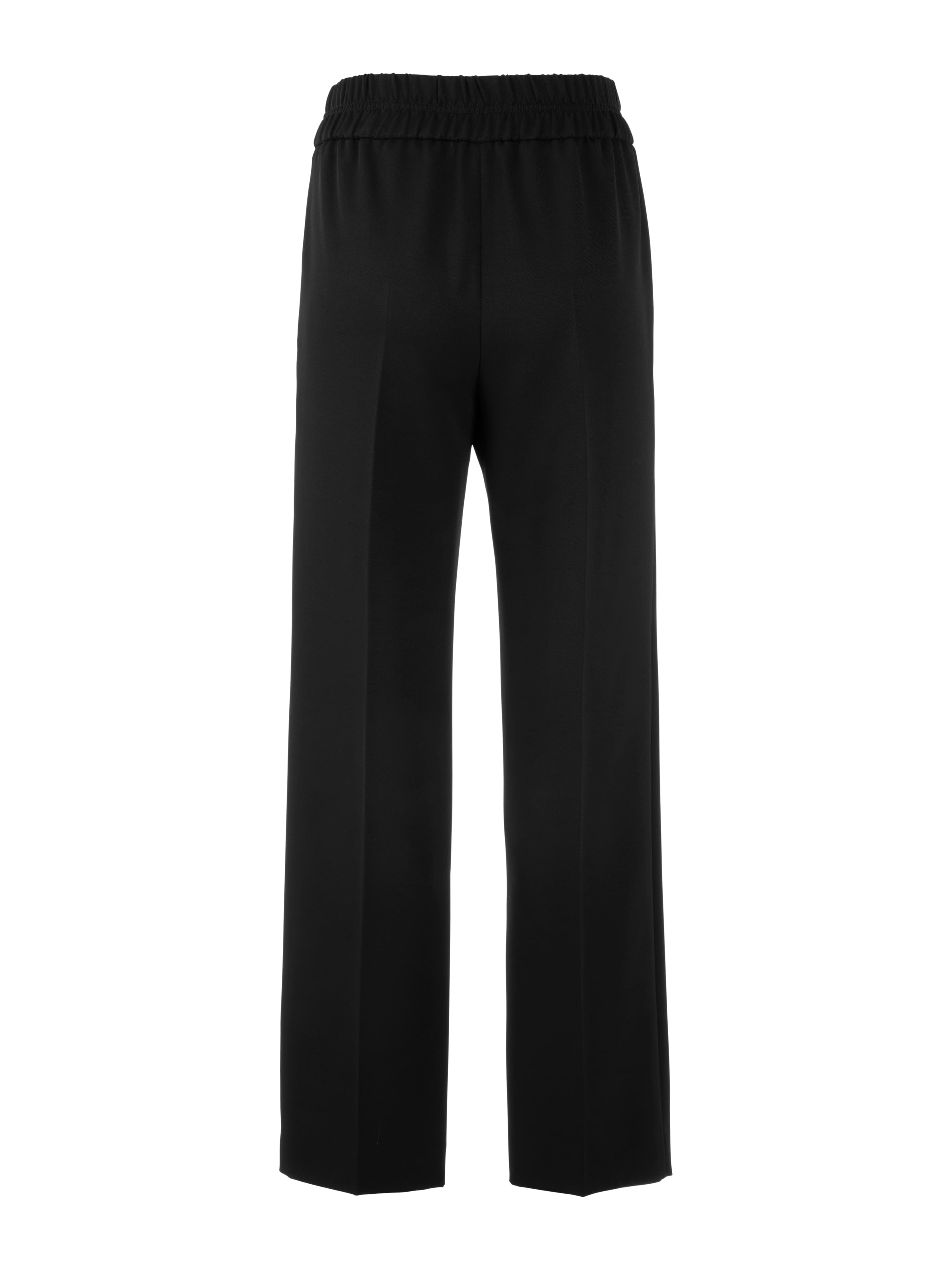 Marc Cain Collections Washington Wide Fit Pull on Trousers Black AC81.41W77