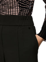 Marc Cain Collections Washington Wide Fit Pull on Trousers Black AC81.41W77