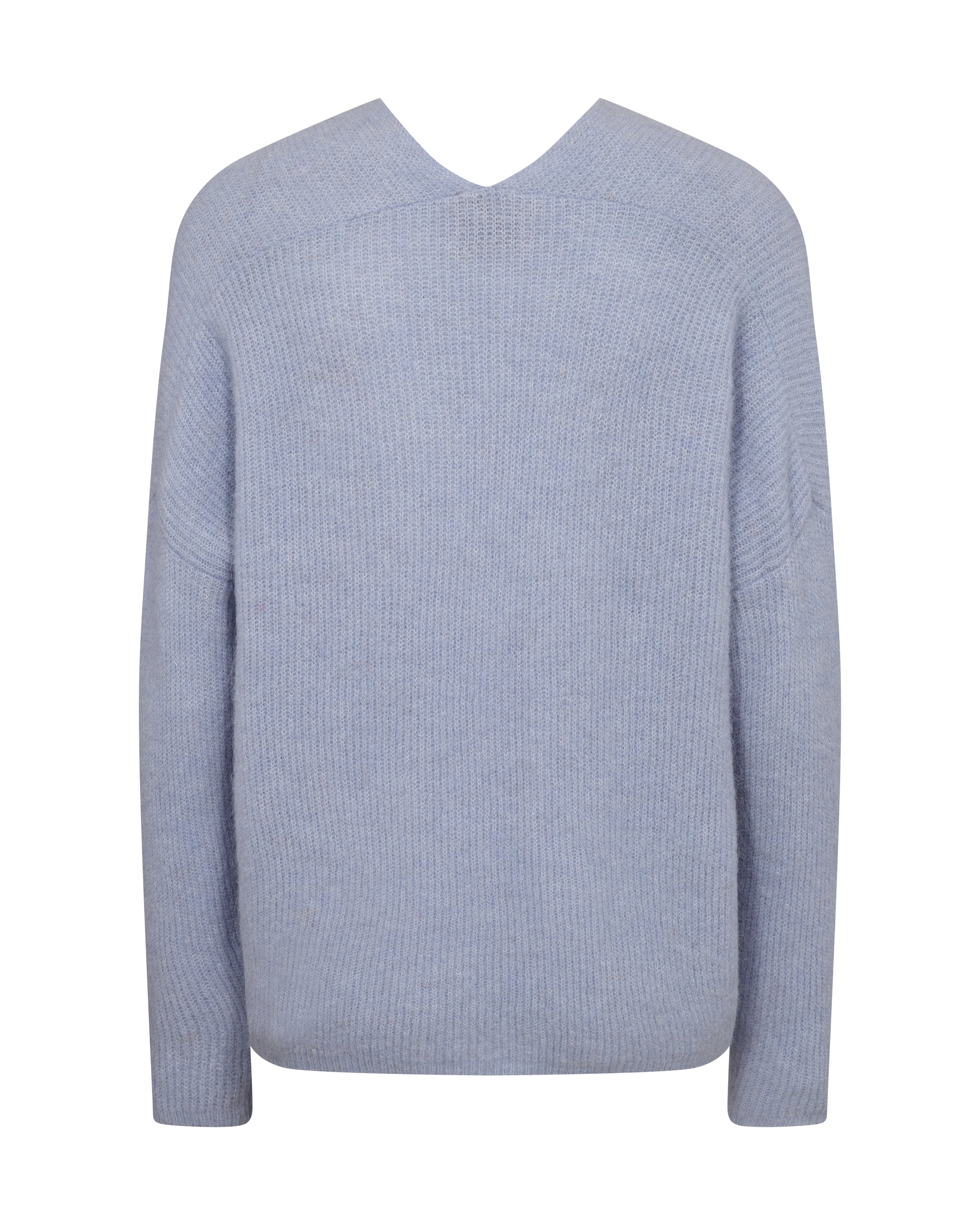 Mos Mosh Thora V-Neck Sweater Eventide
