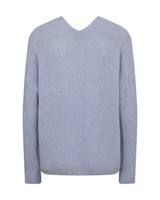 Mos Mosh Thora V-Neck Sweater Eventide