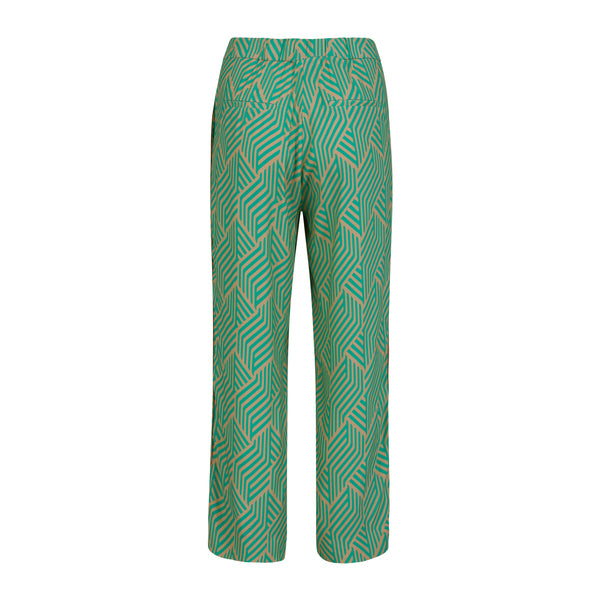Coster Copenhagen Cropped Pants in Graphic Print