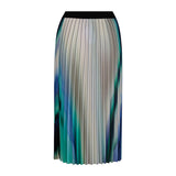 Coster Copenhagen Plisse Skirt in Gradient Print