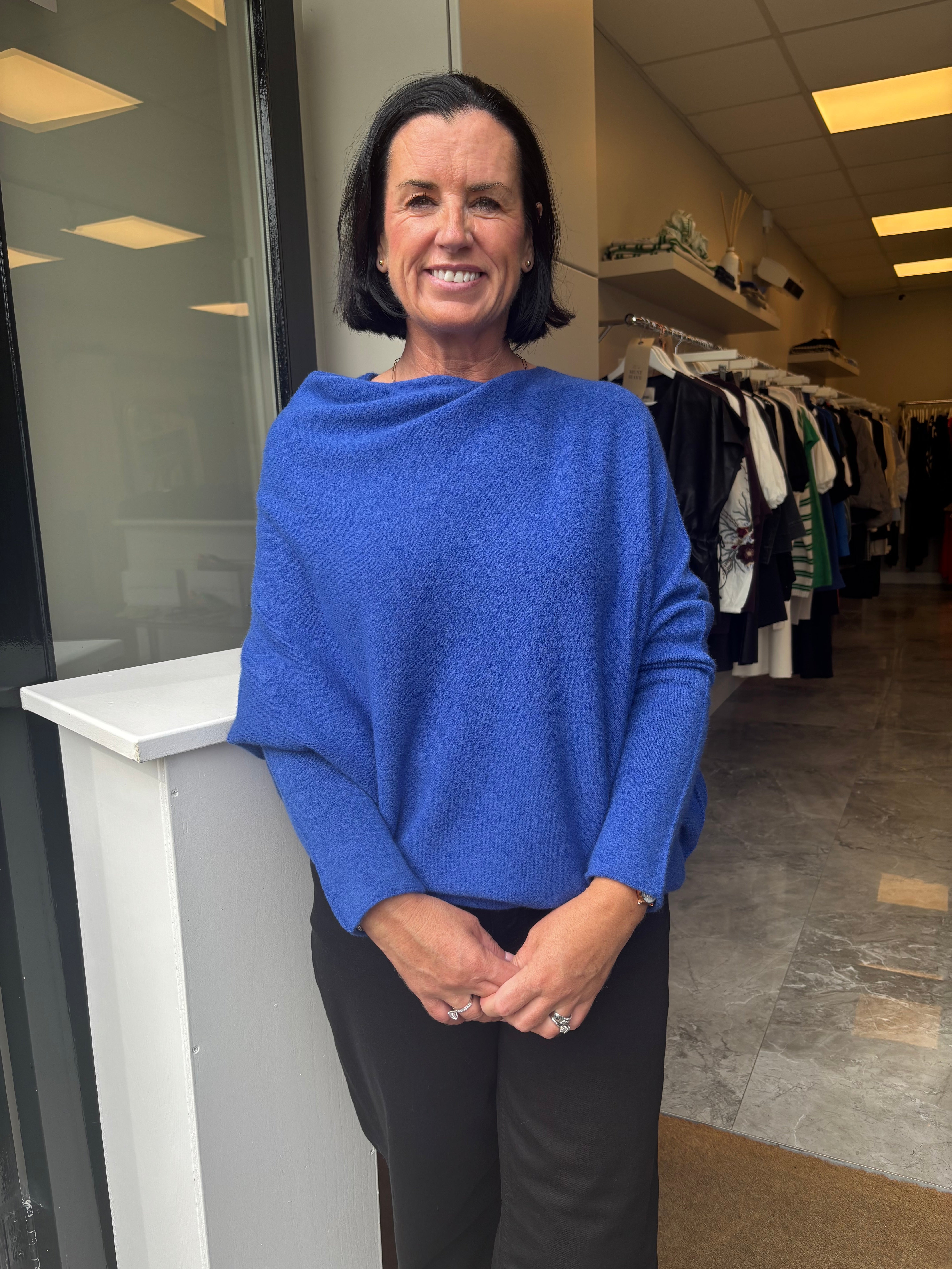 HEIDI Sweater Cobalt Blue
