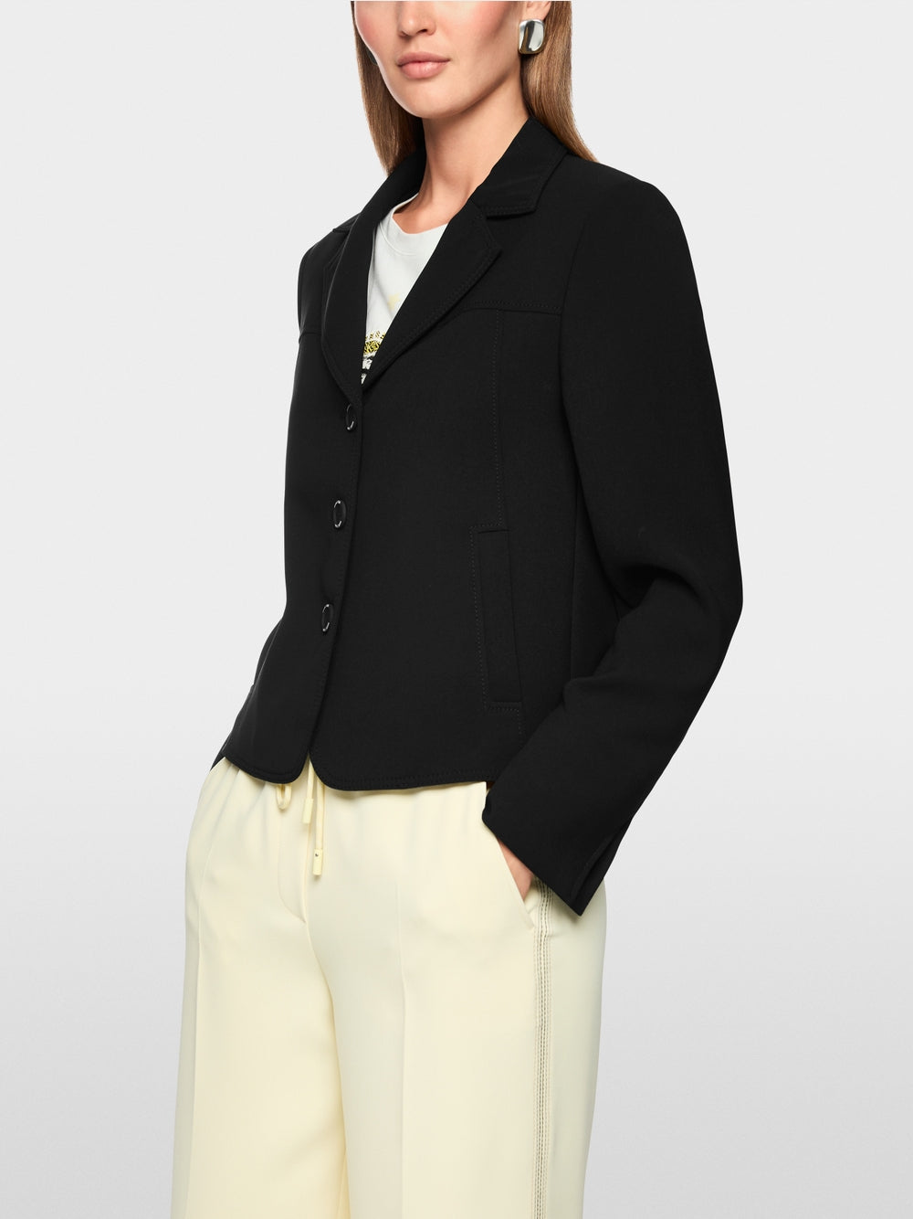 Marc Cain Sports Sporty Blazer Black AS34.12W05