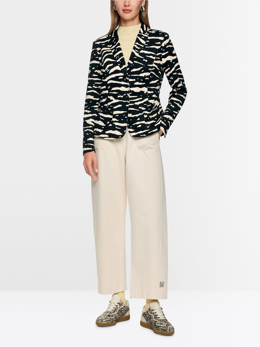 Marc Cain Sports Blazer with Animal Print AS34.08J03