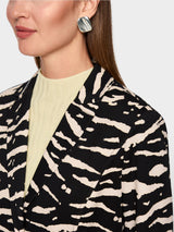 Marc Cain Sports Blazer with Animal Print AS34.08J03