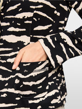 Marc Cain Sports Blazer with Animal Print AS34.08J03