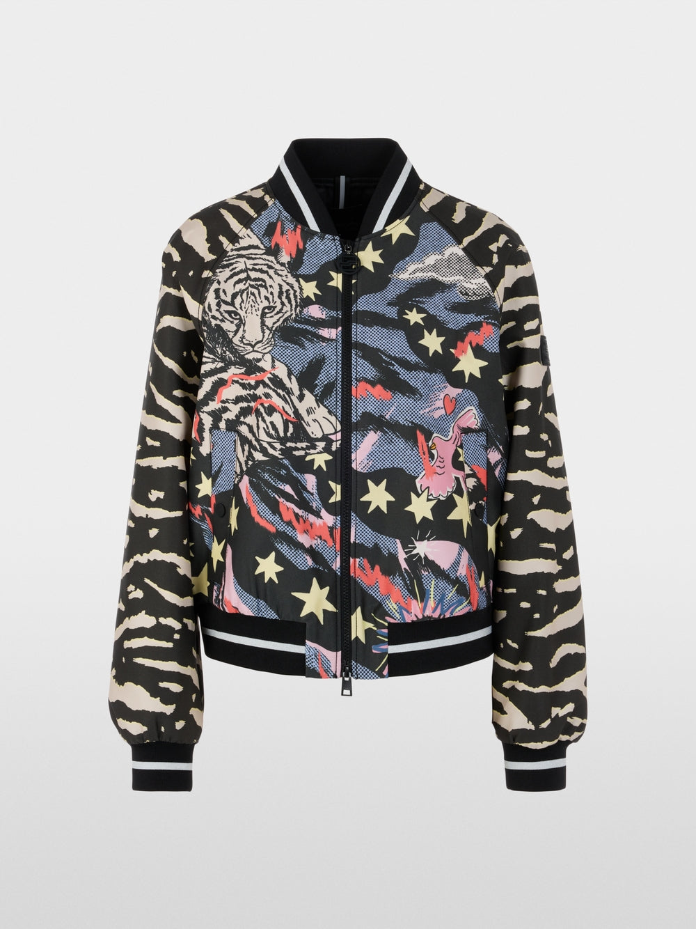 Marc Cain Sports Blouson Jacket with Comic Print AS31.13W23
