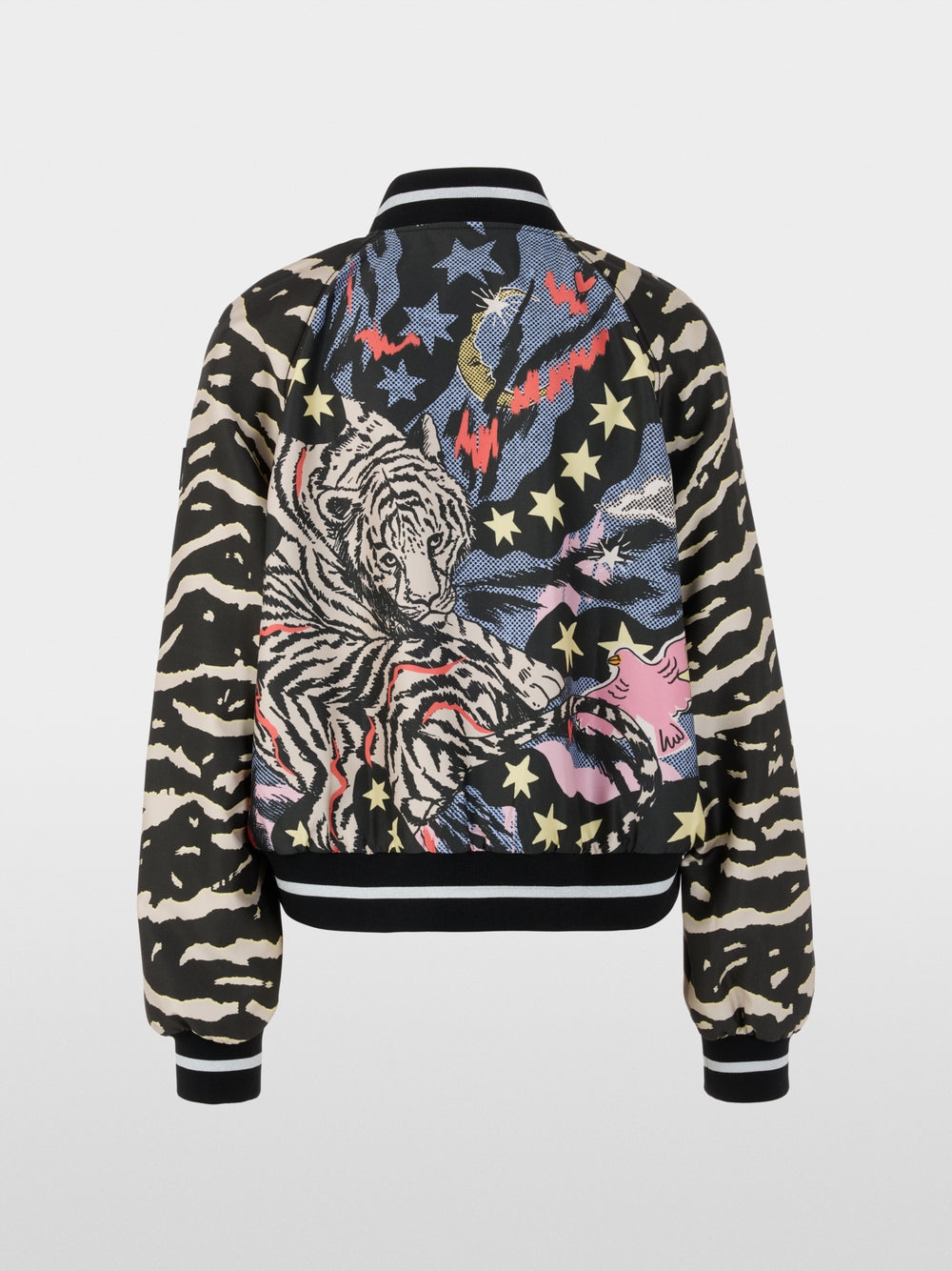 Marc Cain Sports Blouson Jacket with Comic Print AS31.13W23