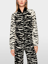 Marc Cain Sports Blouson Jacket with Animal Print AS31.04J03