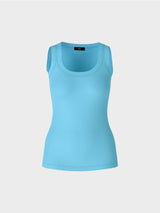 Marc Cain Sports Sleeveless Top WS61.25J50 Light Turquoise