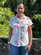 Suzzy & Milly Blouse Crisp Cotton Pink