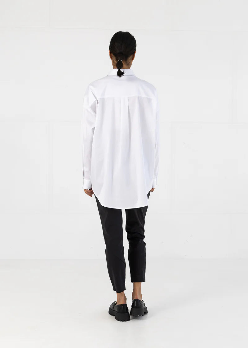 Coster Copenhagen Boxy Classic Shirt White