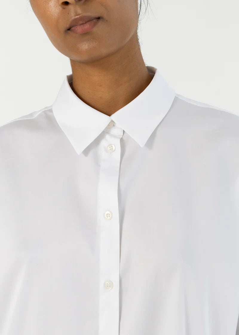 Coster Copenhagen Boxy Classic Shirt White