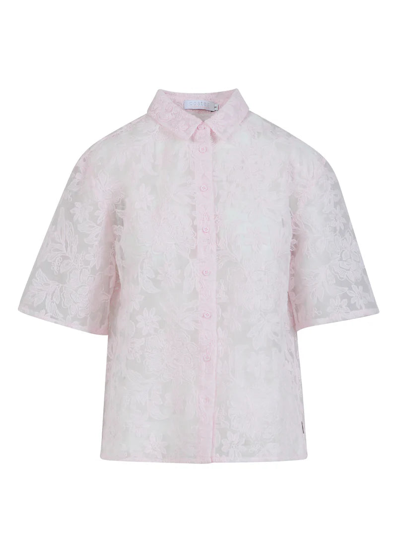 Coster Copenhagen Shirt with Lace Powder Rose