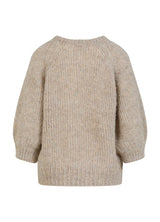 Coster Copenhagen Sweater with Balloon Sleeve Pale Sand