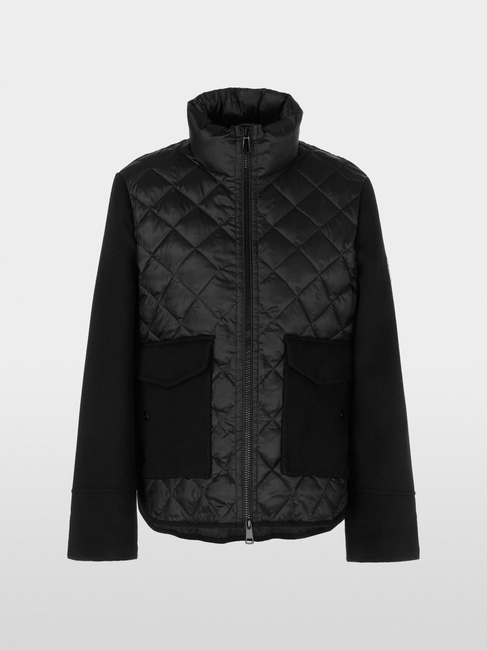 Marc Cain Sports Outdoor Jacket in material mix Black