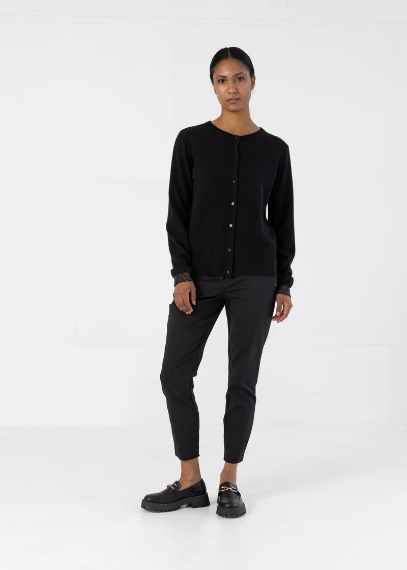 Coster Copenhagen 100% Cashmere Cardigan Black