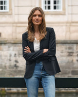 Mos Mosh Phoebe Miley Blazer Navy