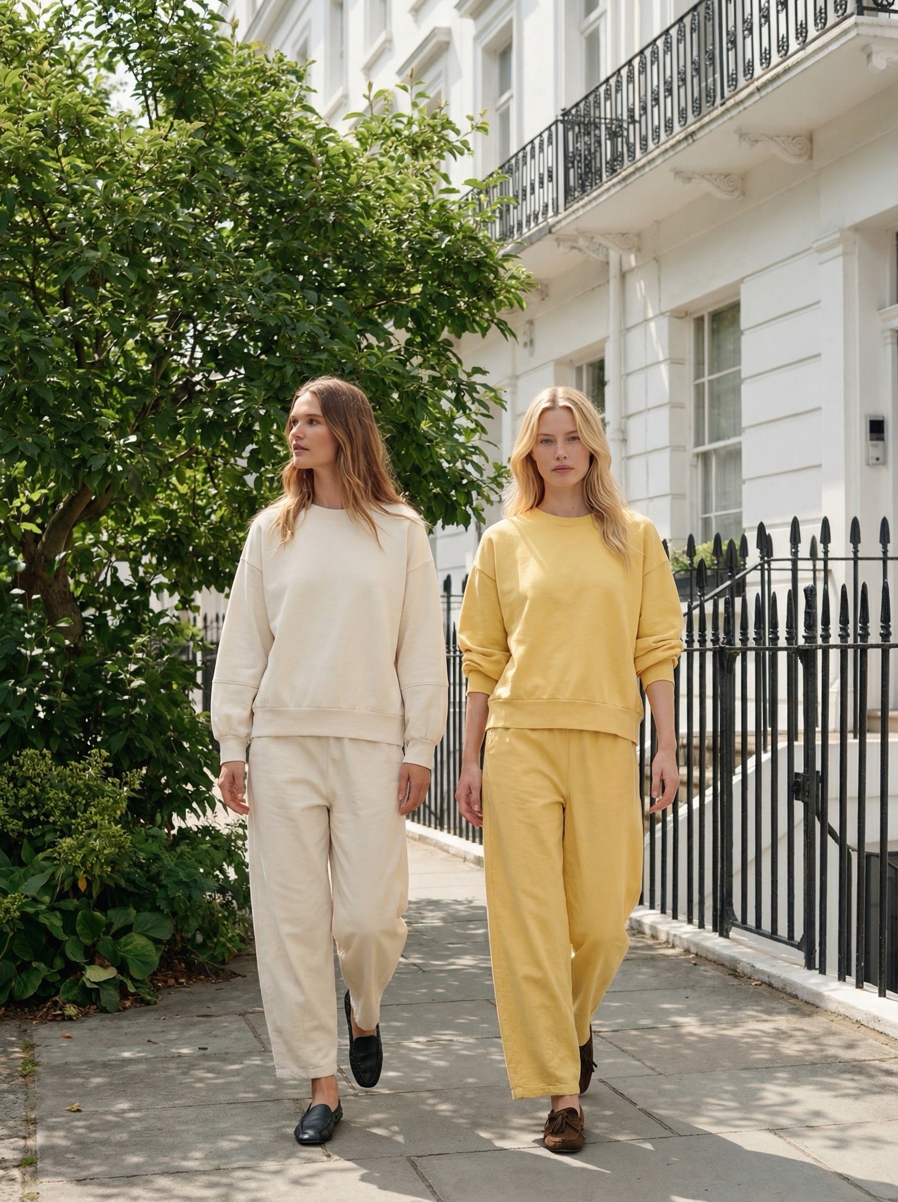 FROCKS Molly Jogger Ecru