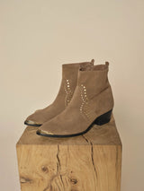 Mos Mosh Amos Suede Trock Boot Dark Beige