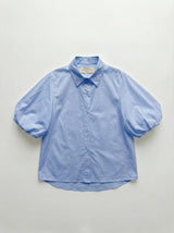 FROCKS Mandy Puff Sleeve Blouse Cashmere Blue