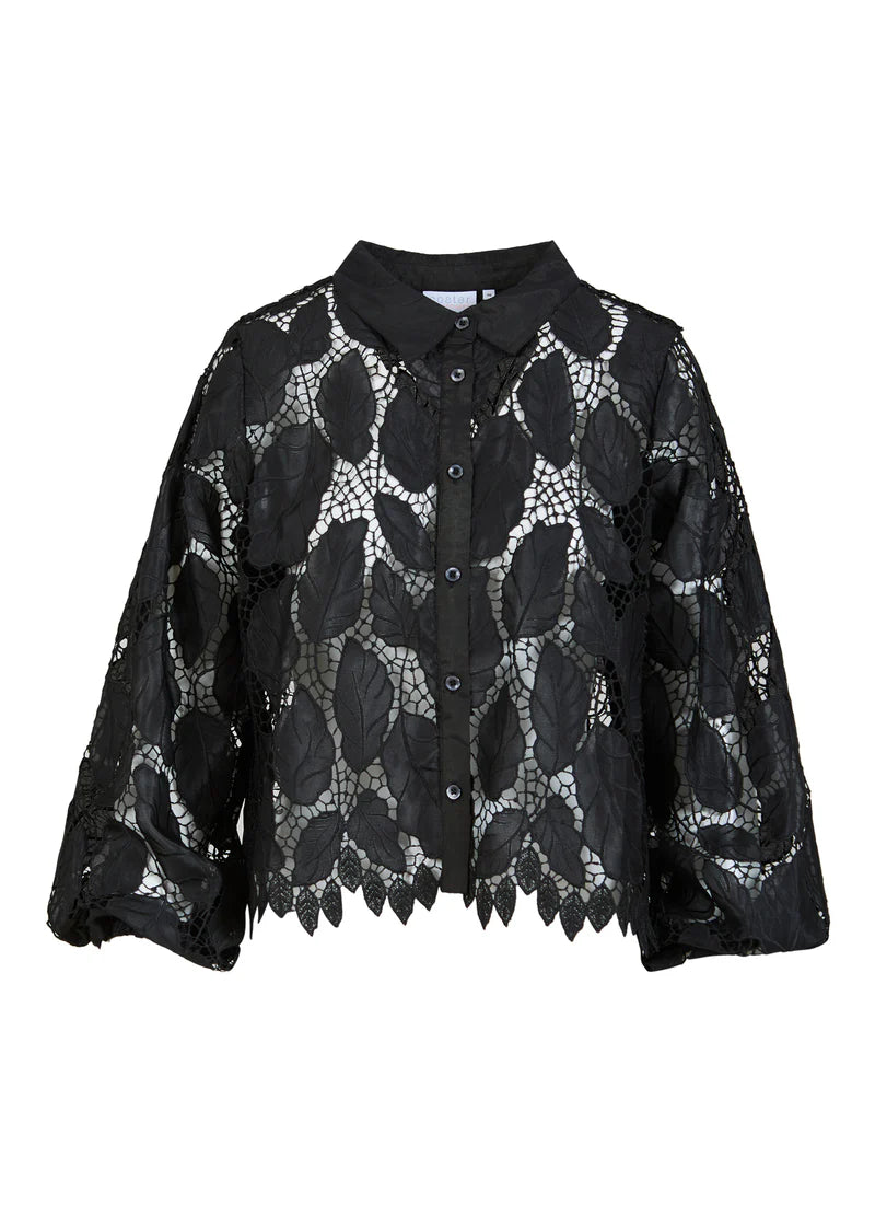 Coster Copenhagen Lace Shirt Black