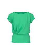 Marc Cain Collections Stretch Cotton Shirt Bright Jade AC48.19J14