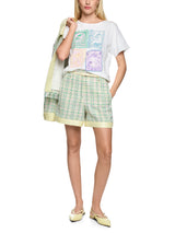 Marc Cain Collections Embellished Cotton Shirt White AC48.26J27