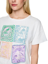 Marc Cain Collections Embellished Cotton Shirt White AC48.26J27