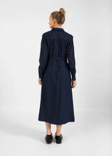 Coster Copenhagen Dress with Belt Navy