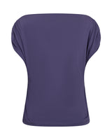 Mos Mosh Shima Solid Sleeveless Tee Crown Blue