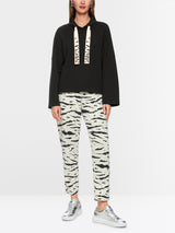 Marc Cain Sports Loose Cut Sweatshirt Black AS44.11J09