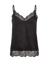 Mos Mosh Ditte Lace Singlet Black