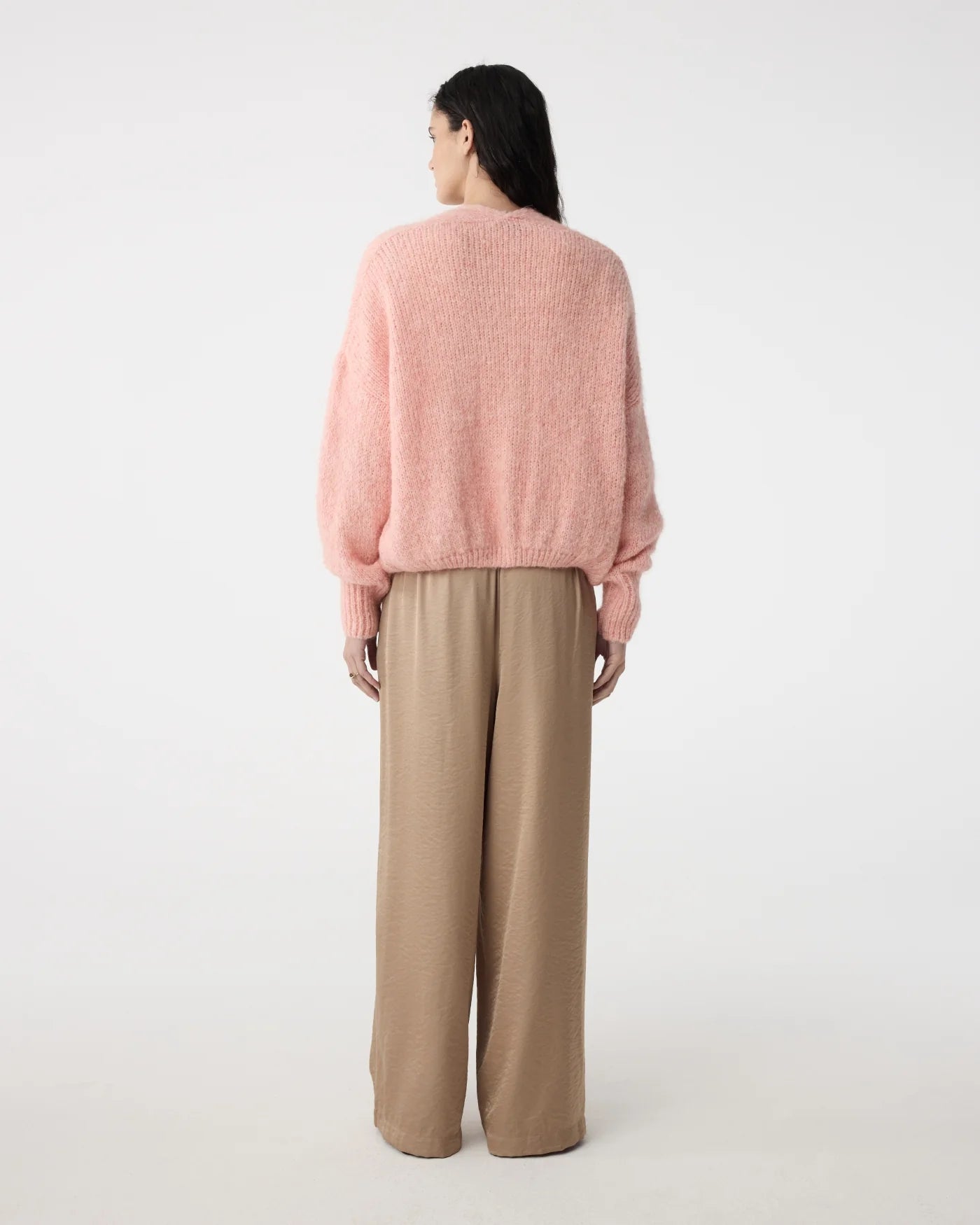 Knit-ted Becky Cardigan Pink