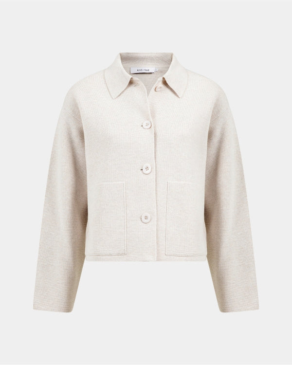 Knit-ted Joy Cardigan Greige
