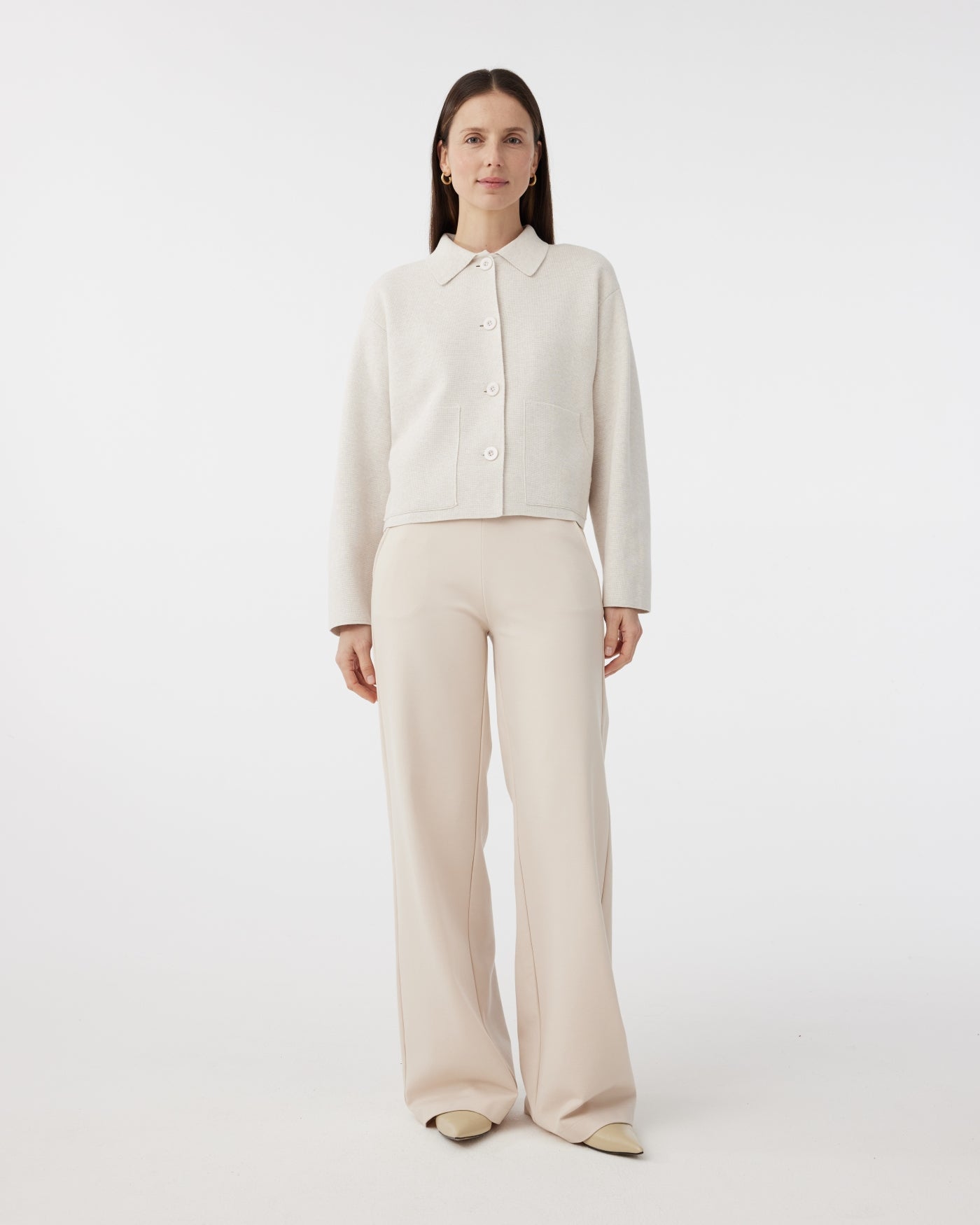 Knit-ted Joy Cardigan Greige