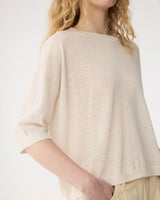 Knit-ted Fanes Tee Creme