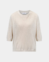 Knit-ted Fanes Tee Creme
