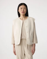 Knit-ted Ted Jacket Ivory