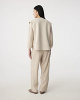 Knit-ted Ted Jacket Ivory