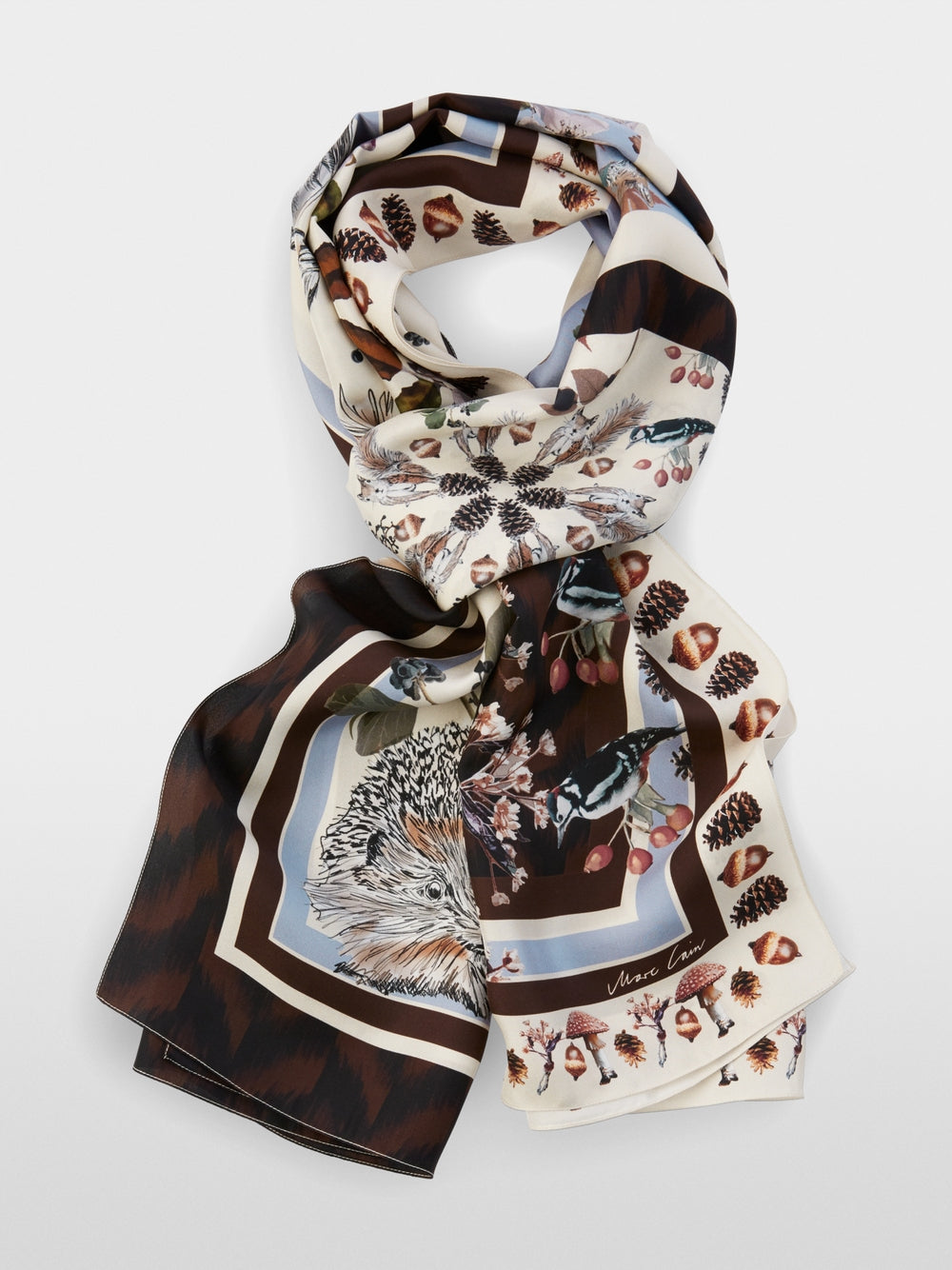 Marc Cain Collections Silk Scarf XCB4.15Z44