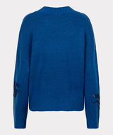 Esqualo Sequin Sweater Brilliant Blue