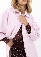 Coster Copenhagen Shirt Jacket Bonbon Pink