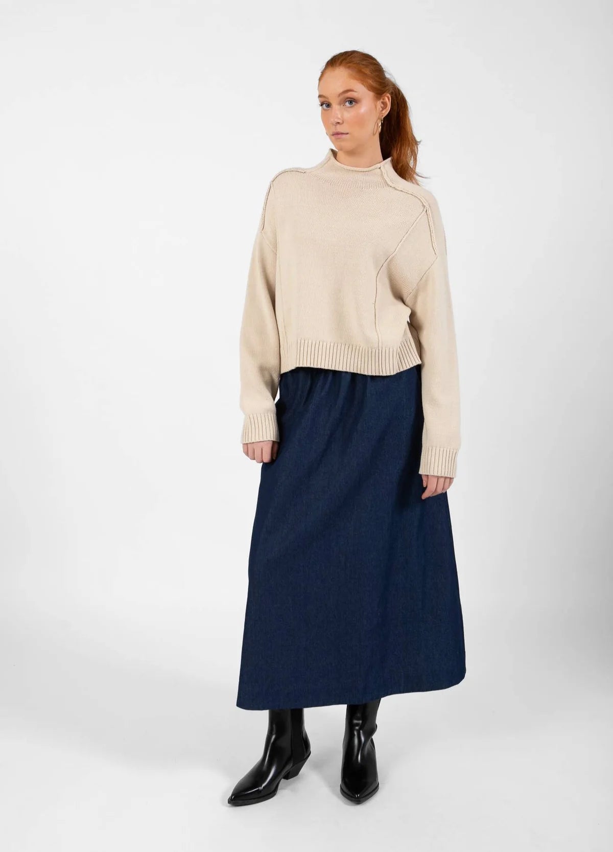 Coster Copenhagen ARI Denim Skirt