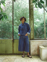 Mos Mosh Culotte Arge Jeans Dark Blue