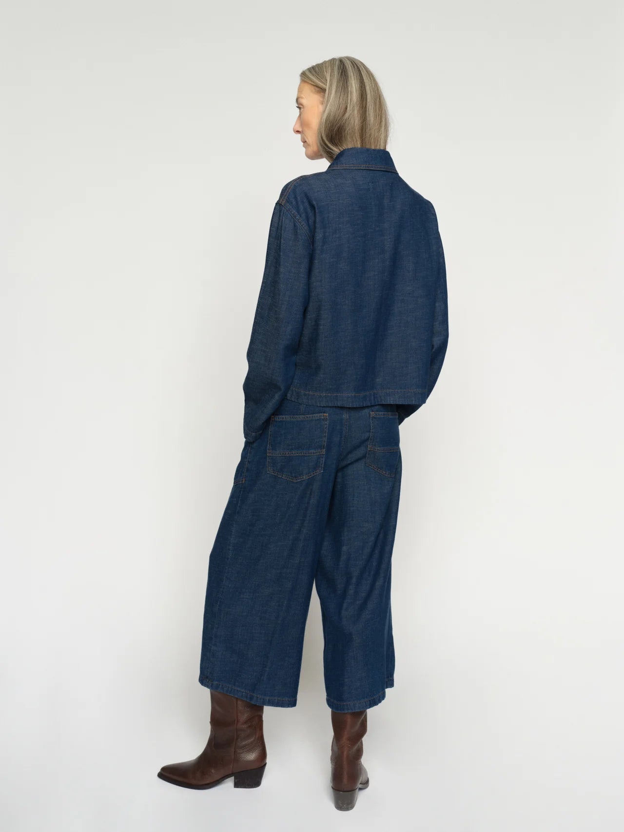 Mos Mosh Culotte Arge Jeans Dark Blue