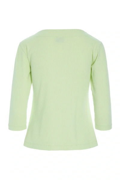 BITTE KAI RAND Ribbed 3/4 Sleeve Tee Pistachio 15070